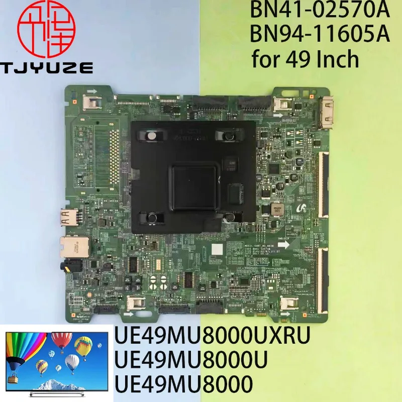 

BN41-02570A BN94-11605A CY-SM049HLLV1V 49 Inch TV Motherboard Working Properly for UE49MU8000UXRU UE49MU8000U Main Board