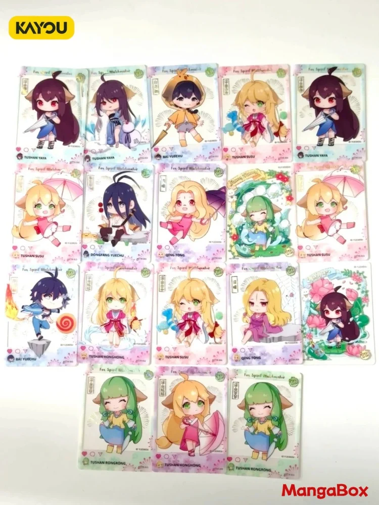 KAYOU Fox Demon Little Red Maiden past And Present Life Collection Card Set Bitter Love Tree Official Genuine Game Collectibles