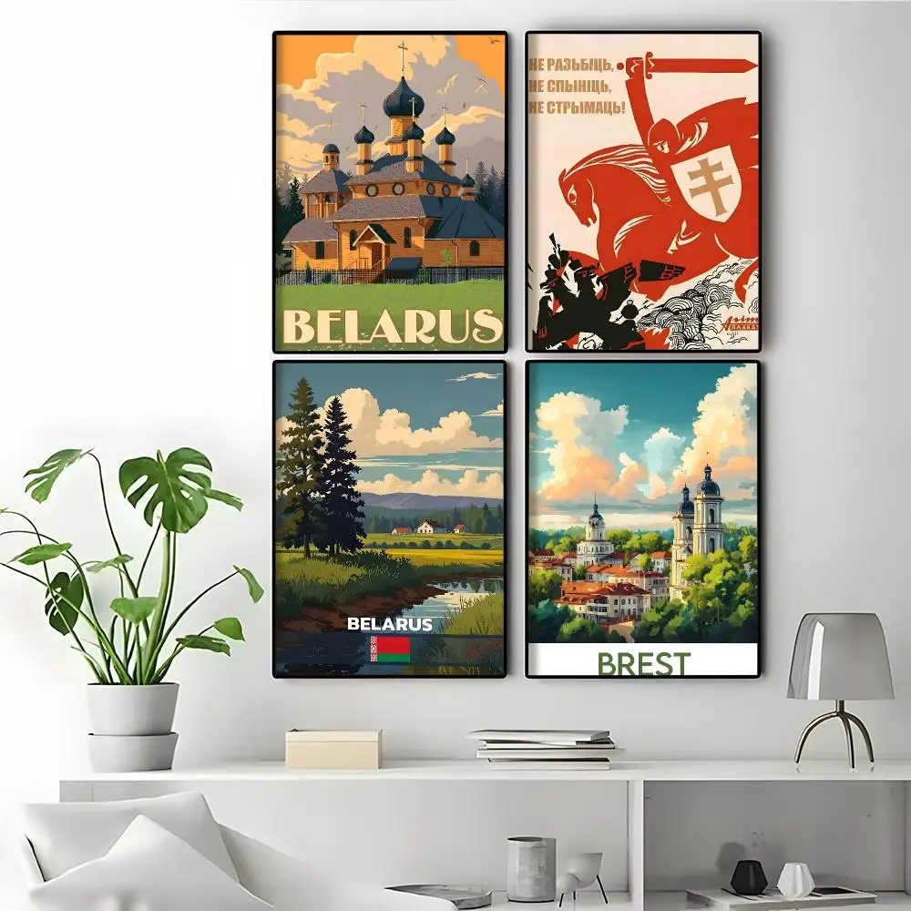 Love Belarus High Resolution Poster Birthday Gift Boyfriend Couple Room Decor Poster