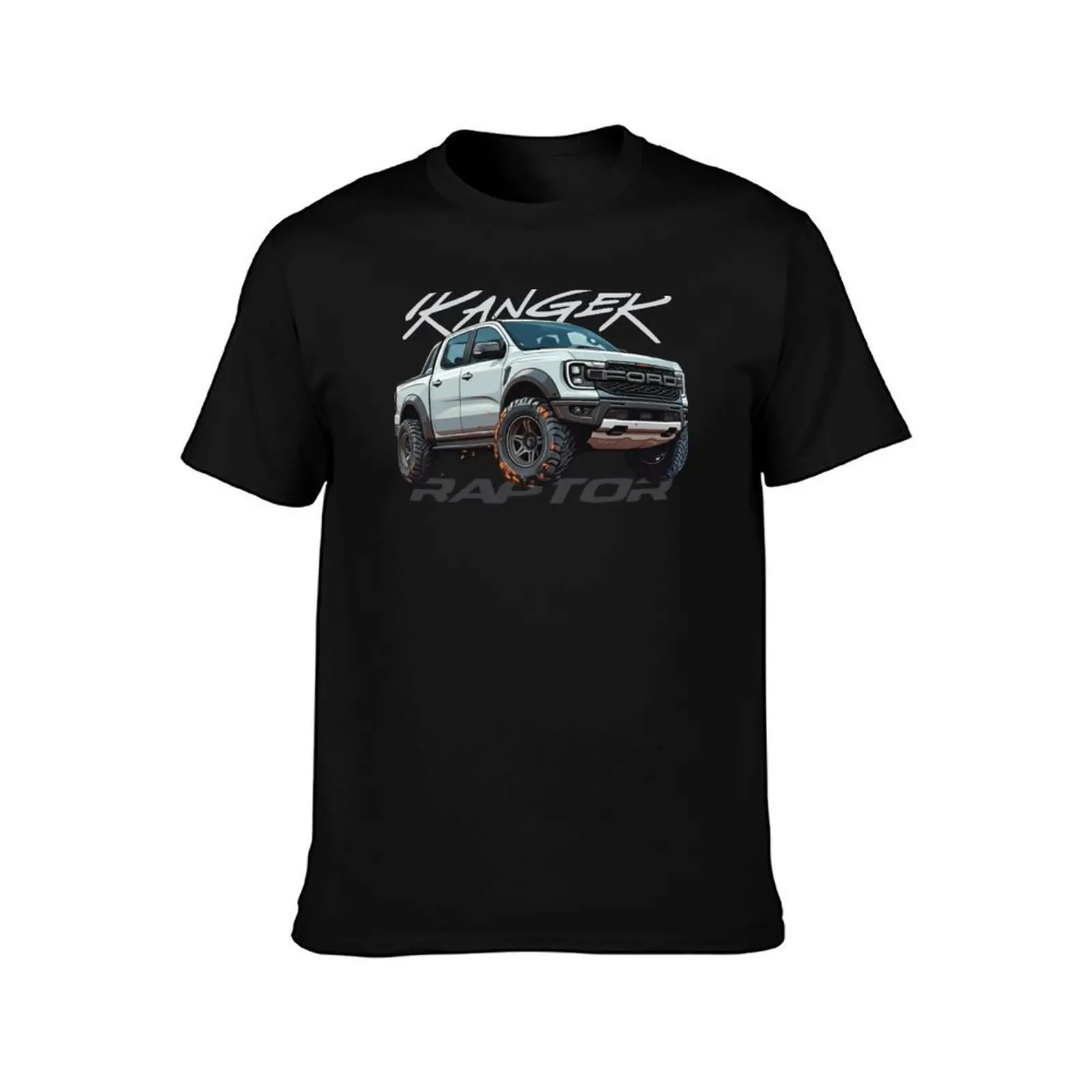 Ranger Raptor white OffRoad T-Shirt Retro Graphic Print T-Shirt