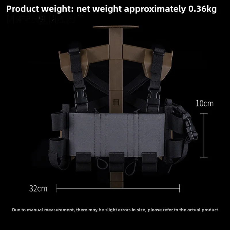 

Real PersonCSTacticsWGLightweight low-profile belly bag for outdoor cycling, hiking, camping, and portable storage of miscellane