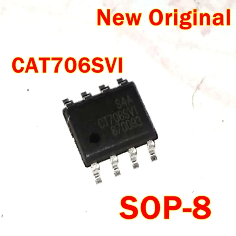

1Pcs to 100Pcs Cat706Svi Cat706Svi-Gt3 Sop-8 Marking Code:Ct706Svi New Original Μp Supervisory Circuits