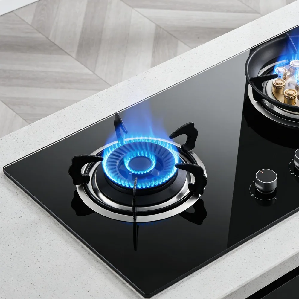 7.28 Inch Cast Stove Riser Non-Slip Stove Pot Stand Gas Cooker Rack Wok Holder Bracket for Gas Home Kitchen Use