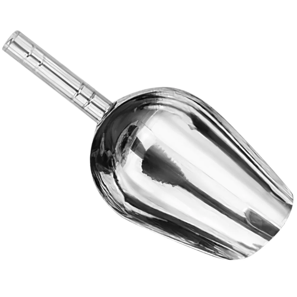 

Ice Scoop Stainless Steel Ergonomic Handle Easy Clean Multi-Use Kitchen Shovel For Ice Fries Flour Grain Storage