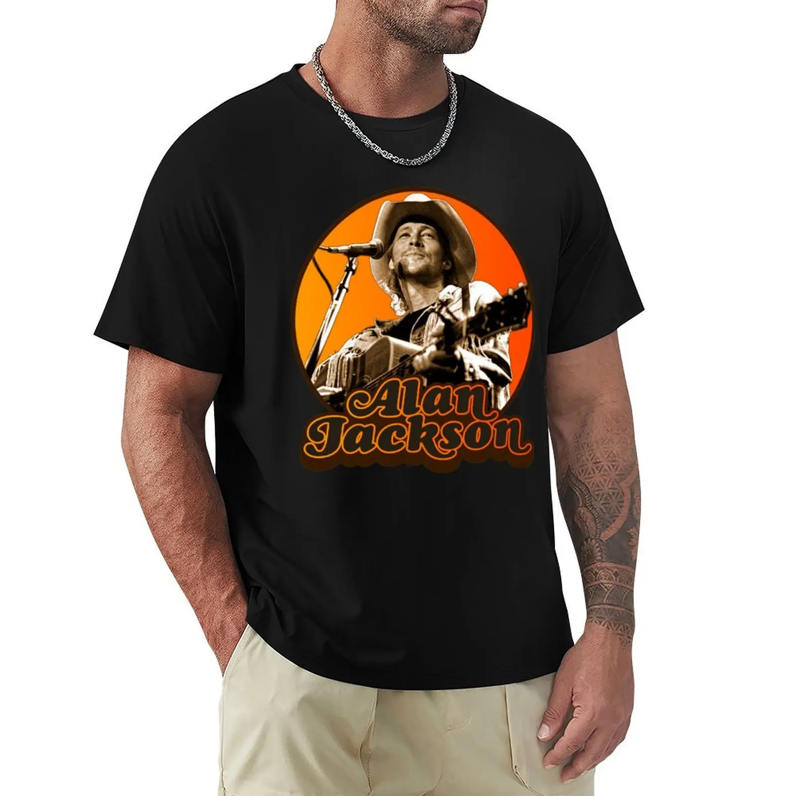 

Alan Jackson ))(( Retro Style Classic Country Fan T-Shirt affliction shirts oversized fashion shirts men t shirts