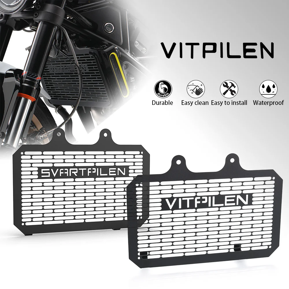 

Motorcycle For Husqvarna Svartpilen401 VITPILEN401 Svartpilen/VITPILEN 401 2018 2022 2023 2025 Radiator Grille Guard Cover Parts