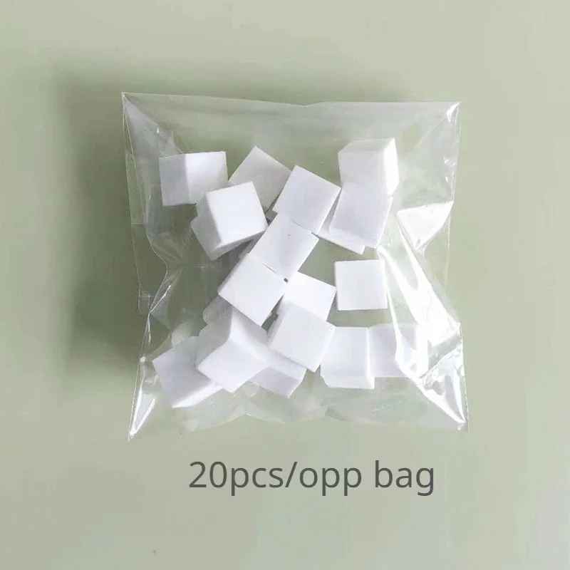 Witte Mini Vierkante Cosmetische Spons Make-Up Poeder Puff Natte Droge Make-Up Poeder Puff Manicure Gradiënt Spons Poeder Puff Nail Tools