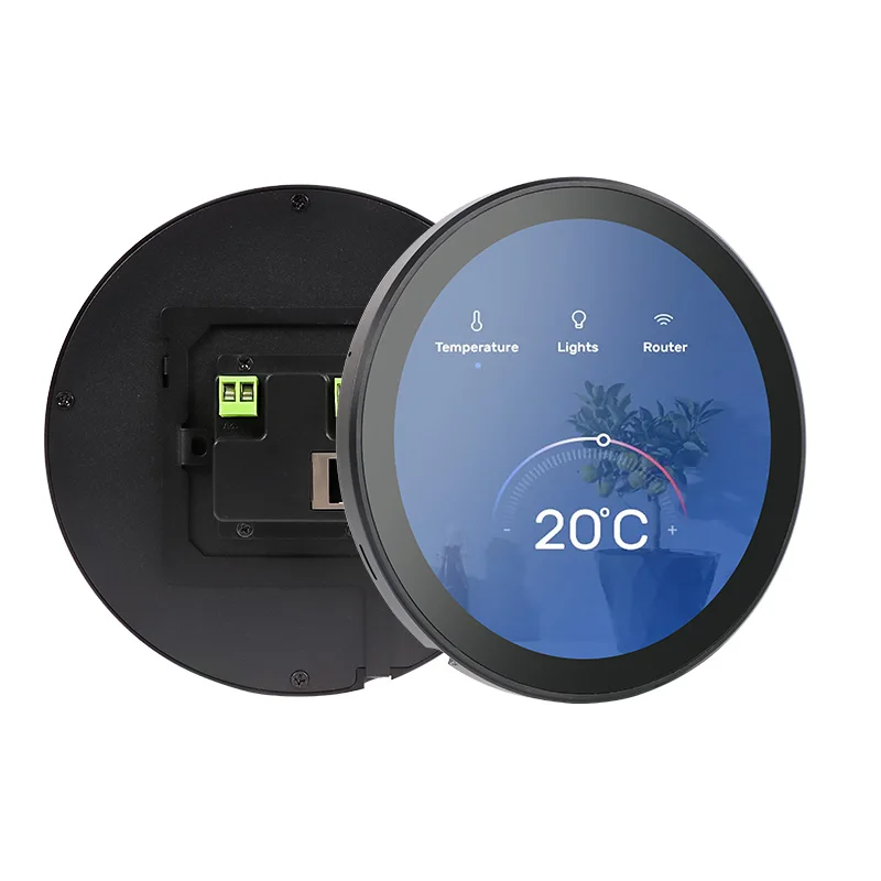 5 Inch Round Smart Touch Display YC-P5 RK3566 for Home Theater Audio Video Control Panel AV System