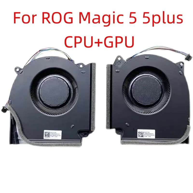 For ROG Gun God 5 Magic Dominator 5 5plus New 2021 Magic Dominator 5R G513QY G533Q Notebook CPU GPU Cooling Fan