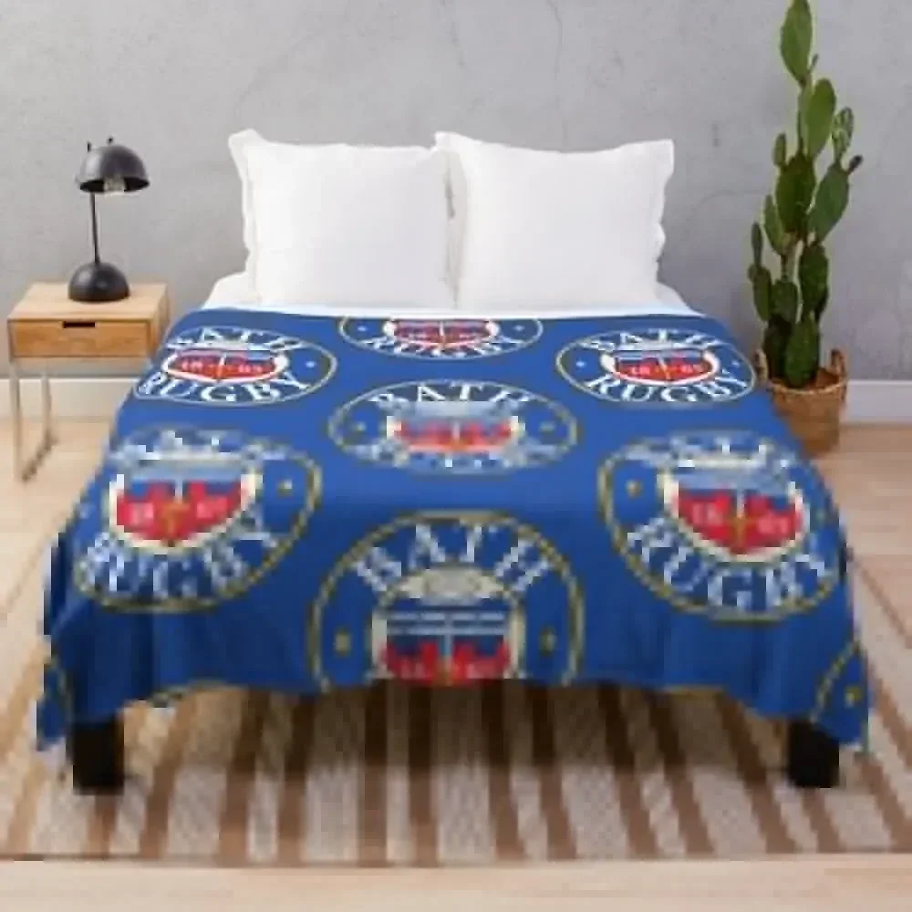 

Bath Team Throw Blanket Spring Fall Cozy Throw Blanket for Couch