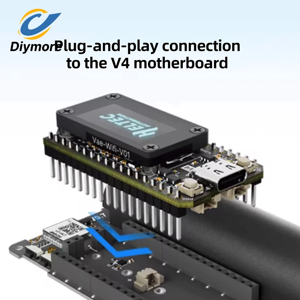 WiFi LoRa 32 V4 Meshtastic ESP32-S3R2 SX1262 LoRa 모듈 3.5인치 터치스크린 L76K GNSS 저전력 태양광 IoT 모니…