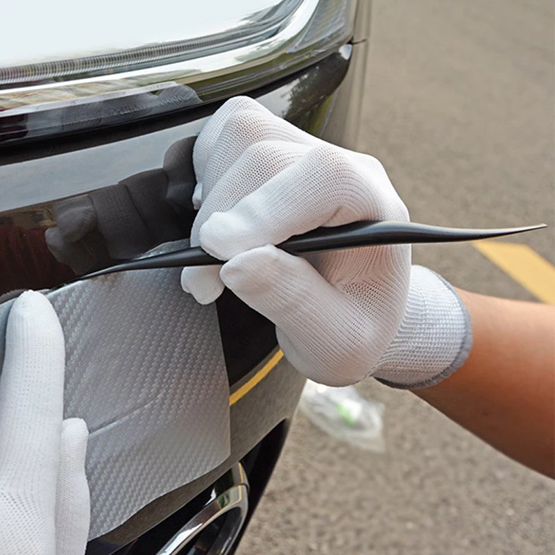 1/3PCS Car Film Wrapping Scraper Accessories Car Stickers Hardness Wrap Tools Micro Squeegee Scraper Car Micro Gasket Squeegee