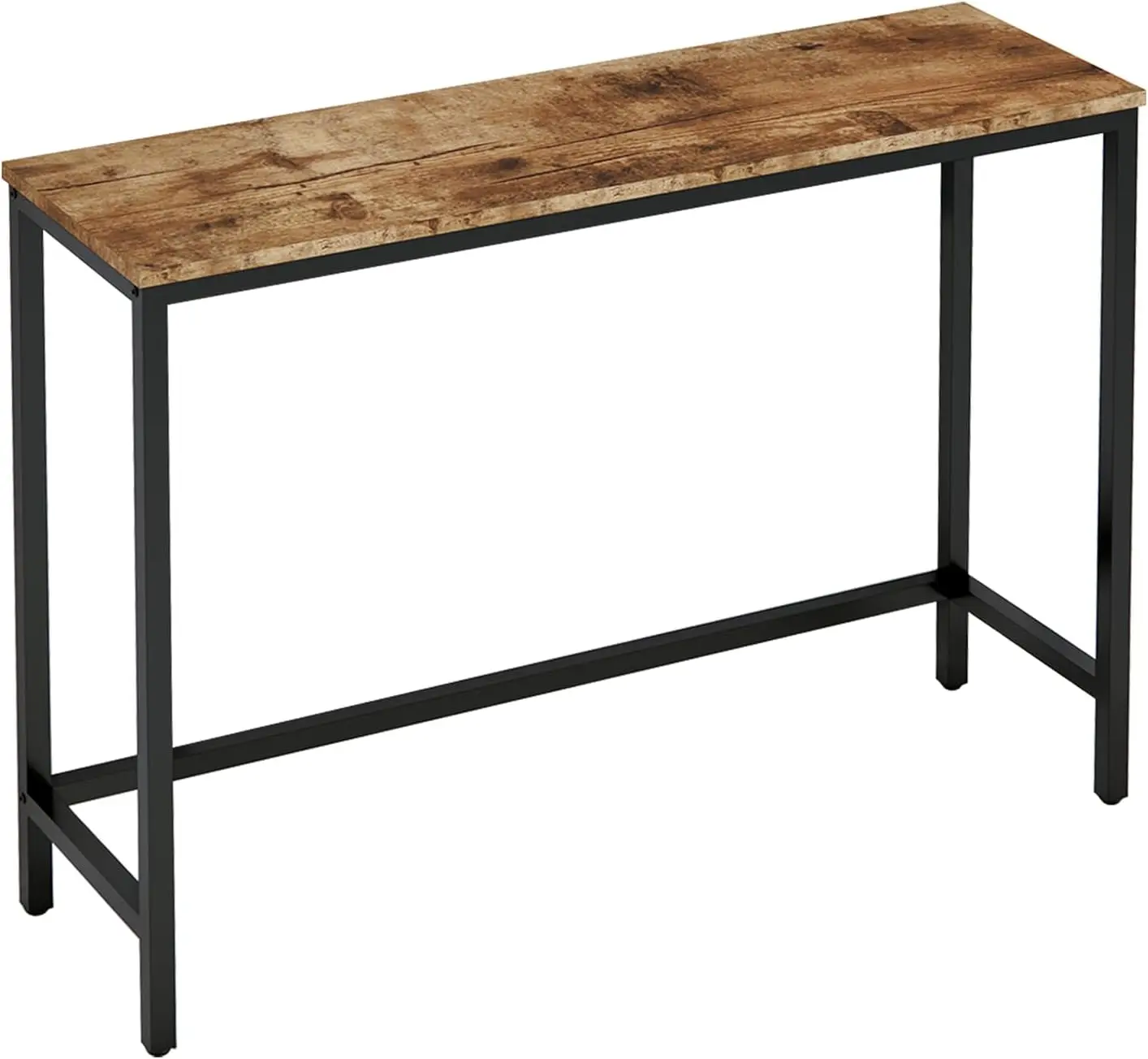 

39.4" Rustic Brown Console Table for Living Room, Hallway, Sofa Back - Easy Assembly