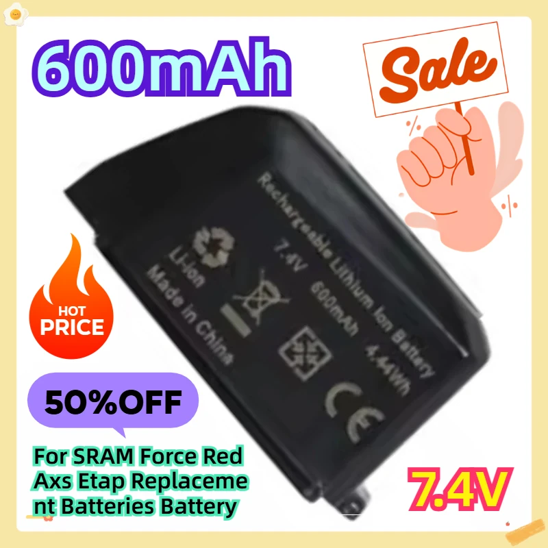 

For SRAM Force Red Axs Etap Replacement Batteries Battery 600mAh