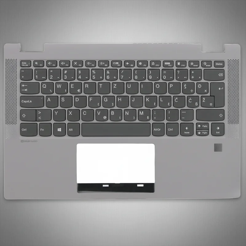 

Platinum Grey Upper Case Palmrest Shell Cover Keyboard For Lenovo Ideapad Flex5 14 14ALC05 14ARE05 14IIL05 14ITL05 5CB0Y85418