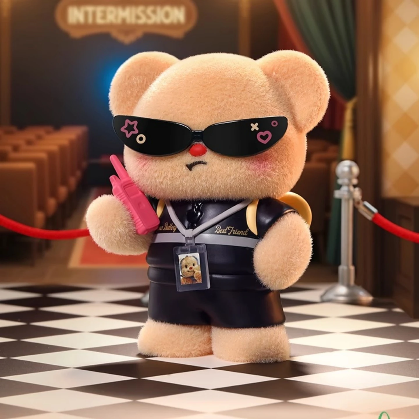 Genuine FUNISM ButterBear Blind Box Top-Tier Team Series Carnival Cutie Beary Cool Sassy Singer Stylish Figurine Display Piece