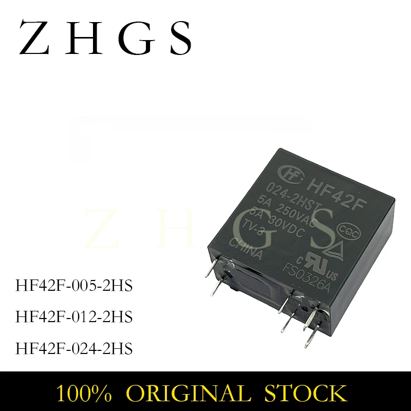 5PCS HF42F-005-2HS …
