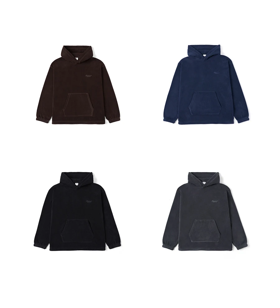 SIMWOOD 2026 Autumn Winter New Oversize Comfortable Polar Fleece Hoodies Men Warm Logo Embroidery High Quality Sweatshirts