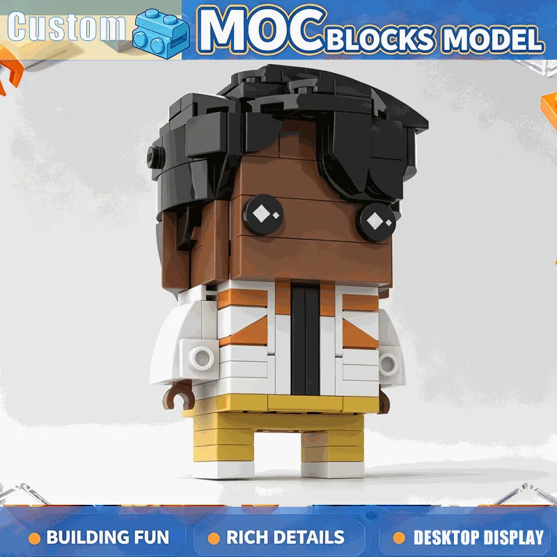 200PCS Solar Energy Hero Figure Model Building Blocks DIY Assembly Educational Collection Display Creative Holiday Popular Gift