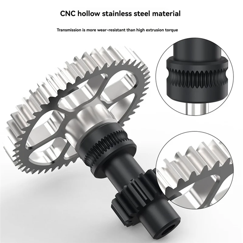 

A13E-для Mini Sherpa CNC комплект цилиндрических шестерен из нержавеющей стали с нанопокрытием, высокоточные шестерни экструдера