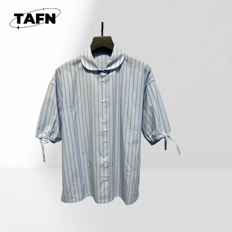 السيدات مطوي قميص طويل الأكمام العمل بلوزة عادية المرأة جرس كم قميص موضة فضفاضة تناسب بلوزة AH0137