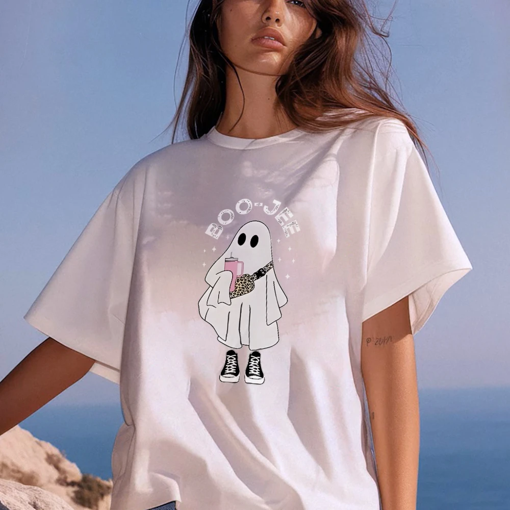 Cute Boo-Jee Ghost Tshirt Boo-jee Ghost Girly Halloween Shirt Girl Ghost Sweater Girl Halloween Gift Cute Women Halloween Gift