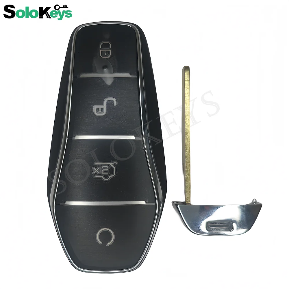 SOLOKEYS K2TF4-41A-F4AT For BYD Dolphin Qin PLUS DM-i Qin PLUS EV Original Smart Remote Key 433.91/434.52MHZ 46Chip With LOGO