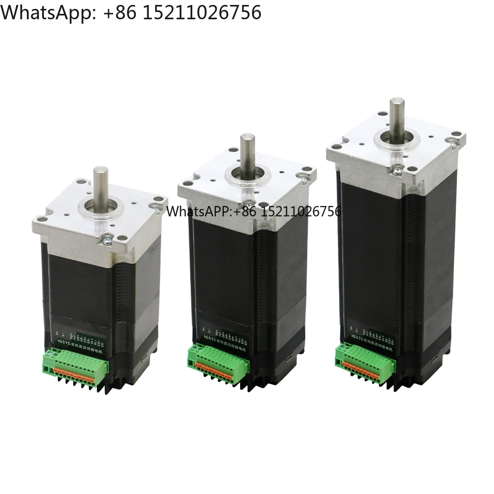 

3000RPM IG57S-180W 5A 0.6NM DC 36V Nema 23 Integrated DC 180W Servo Motor With RS485