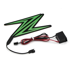 Lamp Luminous Night Time Riding Signal Sticker Cold Flashing Stripe Light For Kawasaki Z 250 300 400 650 750 800 900 1000 Sx