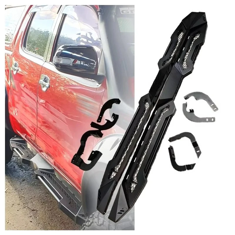 

4x4 внедорожник пикап стальные подножки боковые ступеньки для Hilux Vigo Revo Triton D-max Ranger T7 T8 T9