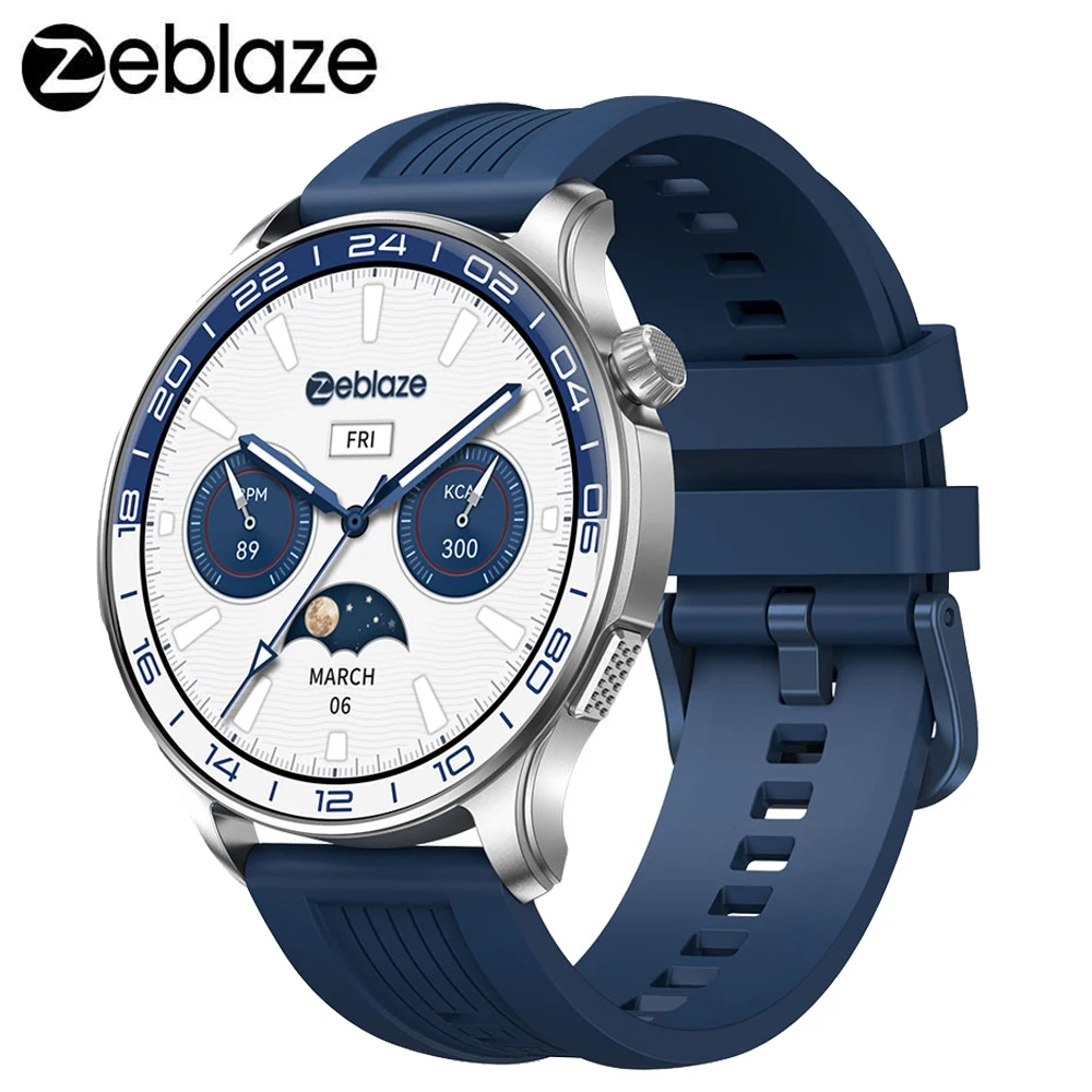 Zeblaze Btalk 4 Pro Voice Calling Smart Watch 1.43''AMOLED Display Screen Heart Rate Fitness & Wellness Smartwatch For Men Women