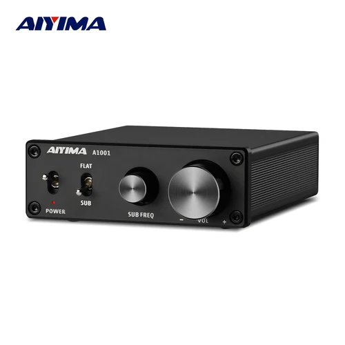 AIYIMA 100W amplificador de subwoofer TPA3116 amplificador de potencia altavoz amplificador de sonido Digital Clase D Mono amplificador de Audio en casa