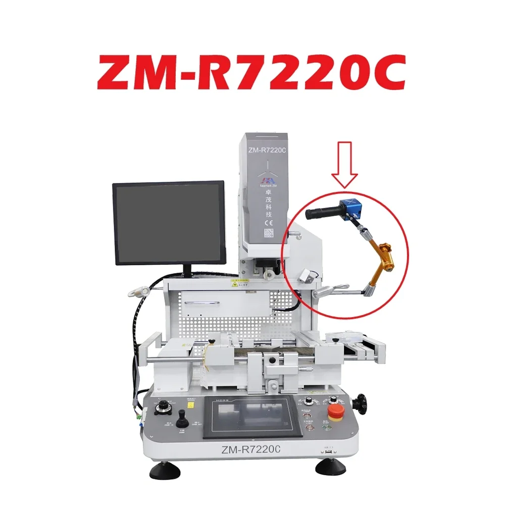 Optical Alignment Bga Rework Machine 5300W ZM-R7220 Soldering Station PCB Repair Chip Rebalancing Tool for Electronics