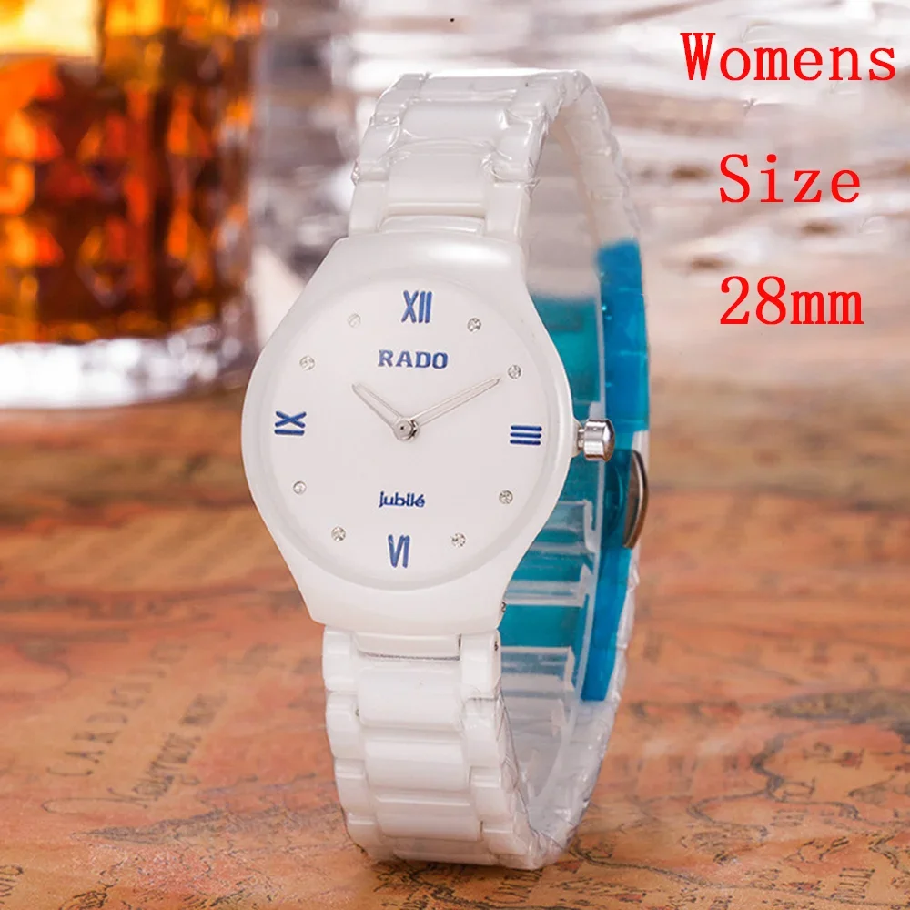 Top Rado Original Brand Watches For Mens Ladies Luxury Ceramic 38MM/28MM Simple Women Watch High Quality Sports AAA Male Clocks image 3