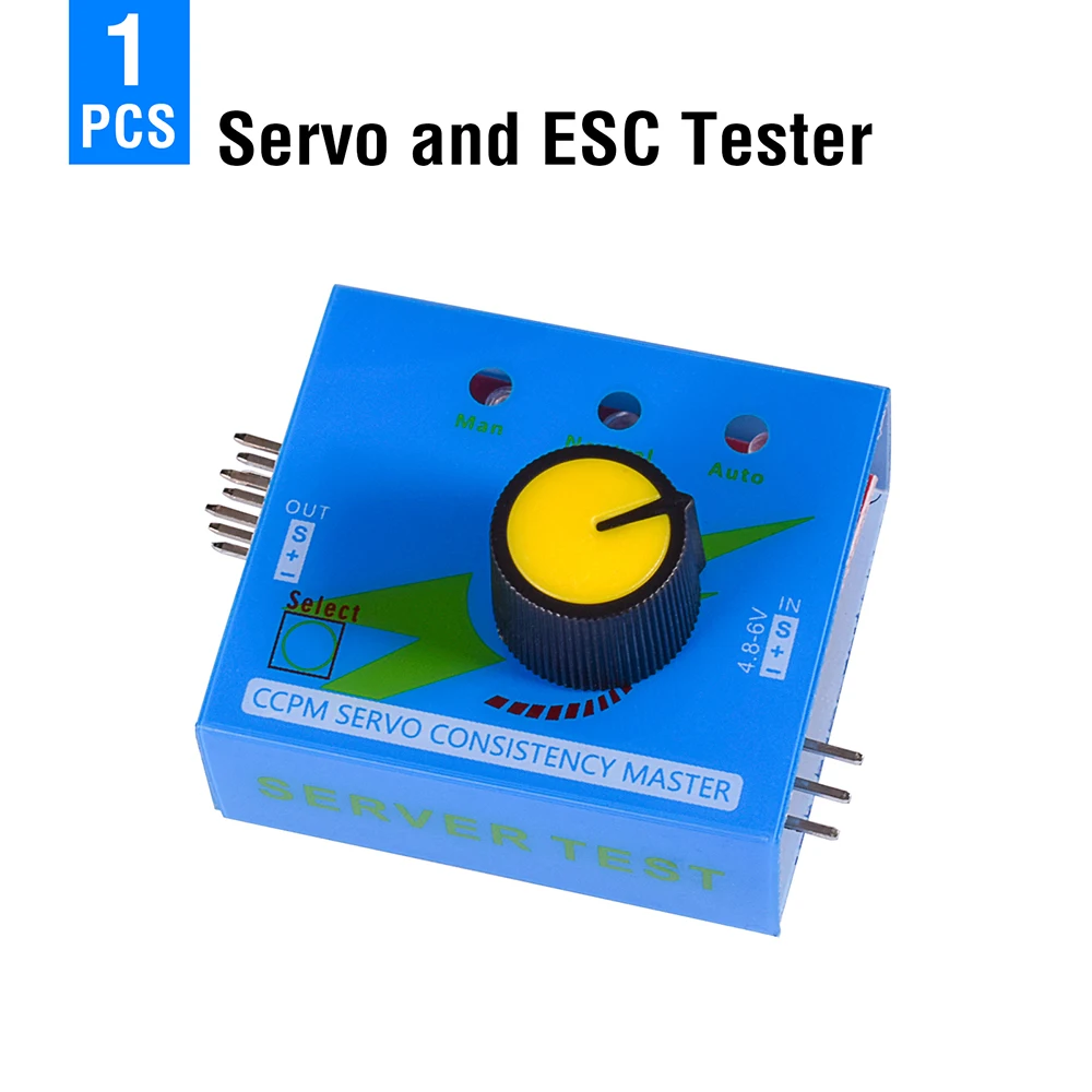 Servo Tester RC 3CH Digital Multi ESC Consistency Speed Controller Checker Adjustment Steering Gear CCPM for RC Helicopter Car