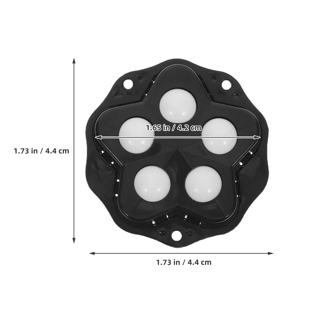 8Pcs Adhesive Universal Caster Wheels Heavy Duty Smooth Rolling Self-Stick for Coffee Makers Appliances Furniture Kitchen