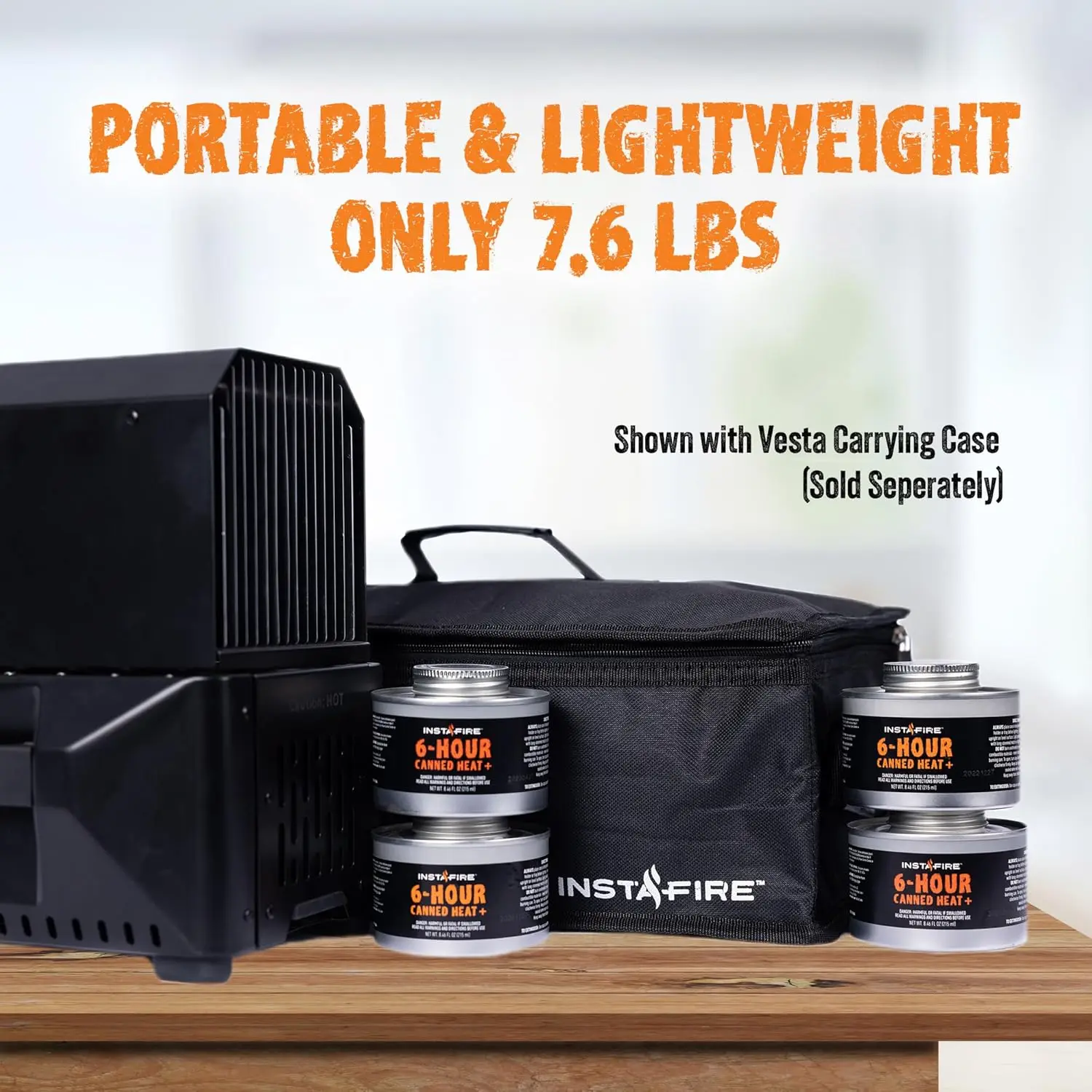 Camping Indoor/Outdoor Heater & Stove (Compact, Off-Grid, Emergency)