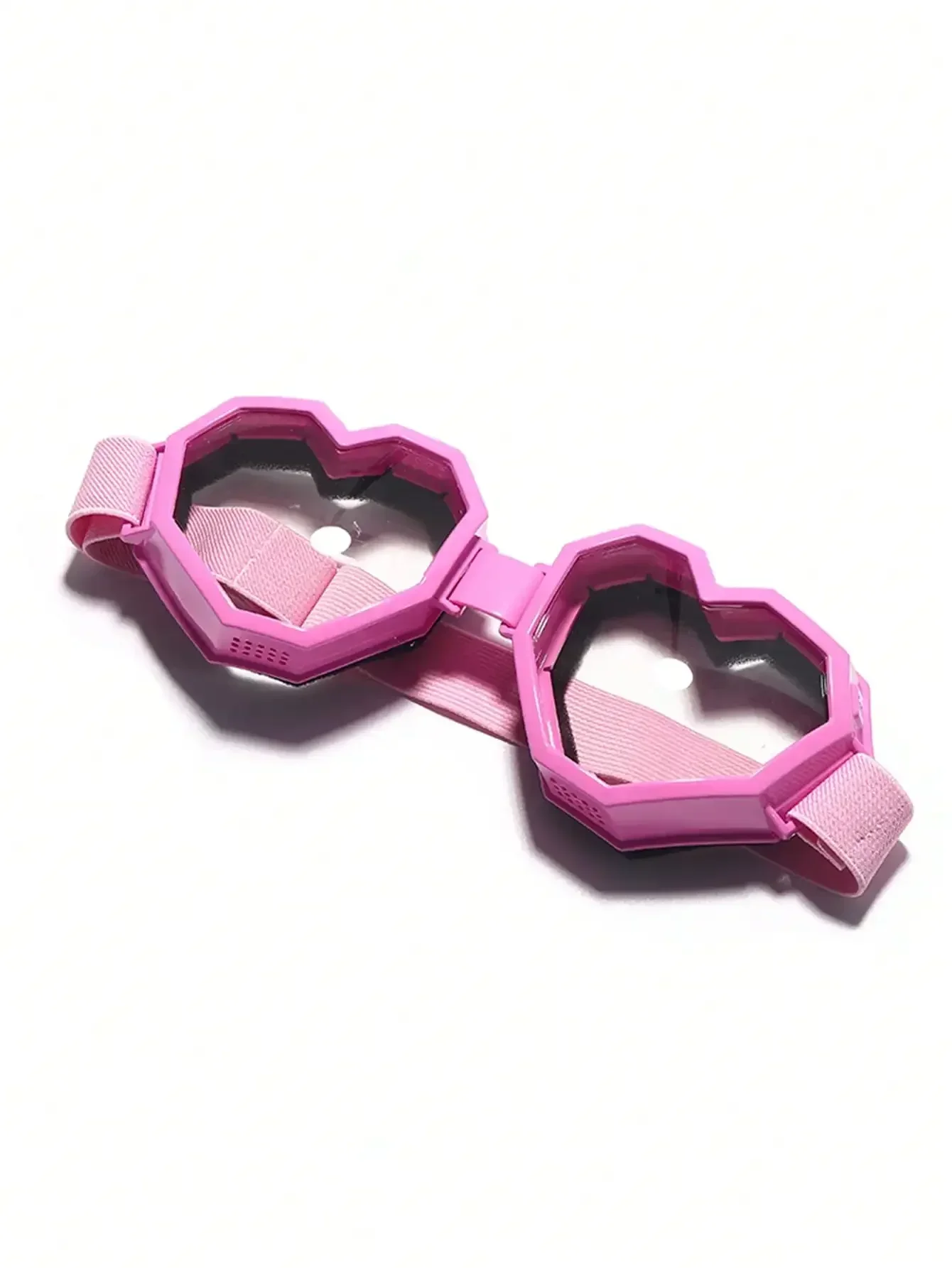 

1 Pair Oversized Heart-Shaped Fashion Goggles, Personalized Y2K Goggles, Suitable For Sports, Beach Activities, Women's Glasses,