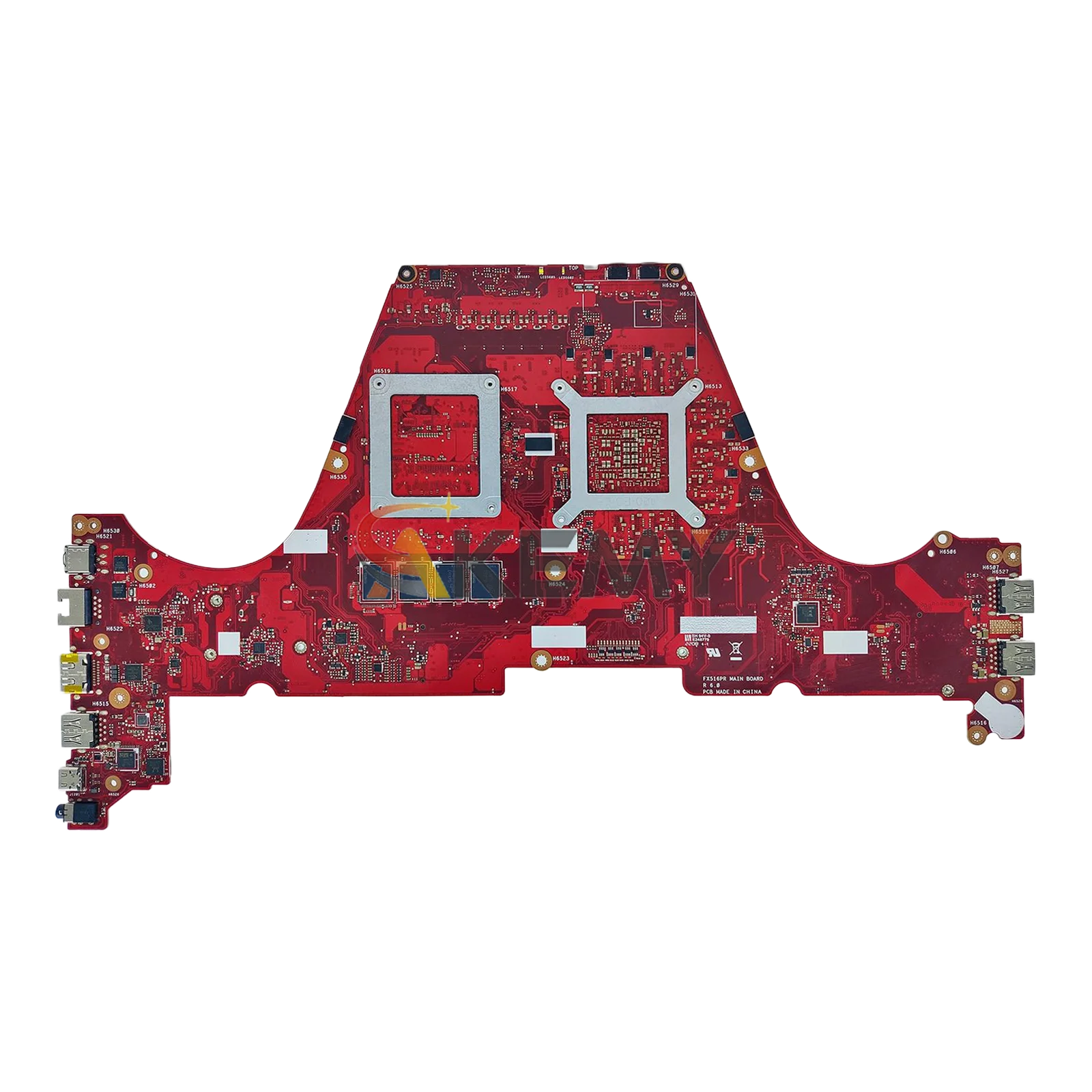 FX516PR Laptop Motherboard For ASUS TUF Gaming FX516PM FX516P FX516PR Mainboard With 11th Gen i5 i7 RTX3060/3070 100% tests OK