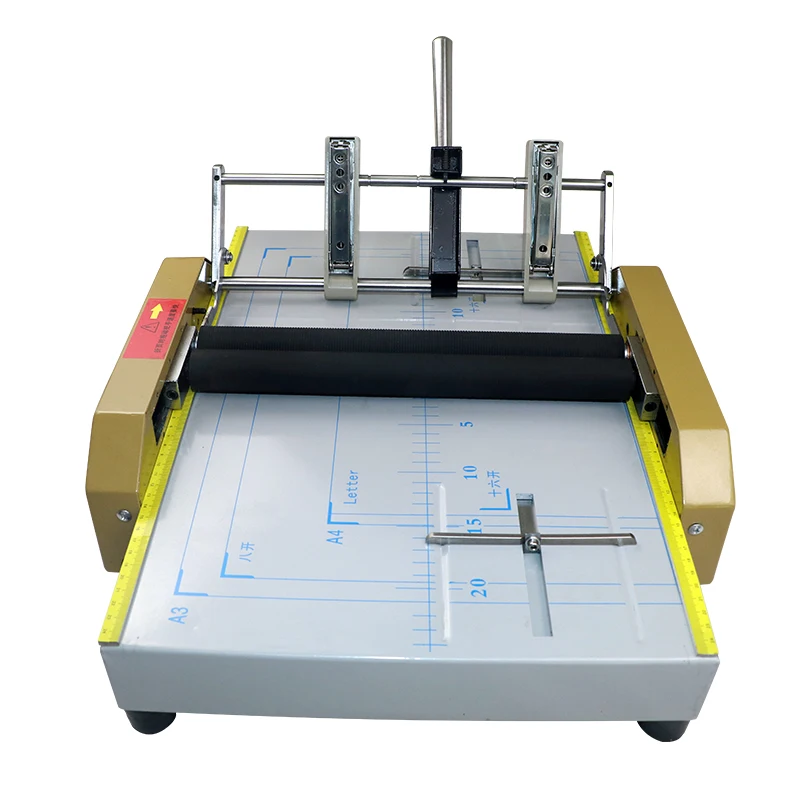 ZY-7 bookbinding machine flat order side binding riding a horse and punching together high quality easy to operate for office