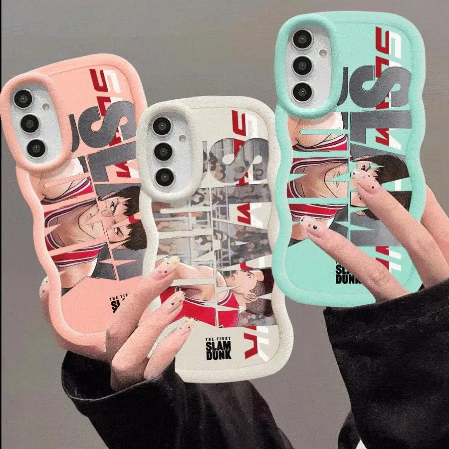 Art Slam Dunk Case for Samsung Galaxy A55 A54 A73 A52 A53 A51 A23 A22 A35 A34 A33 A32 A25 A24 A21s A11 A15 Soft Cover