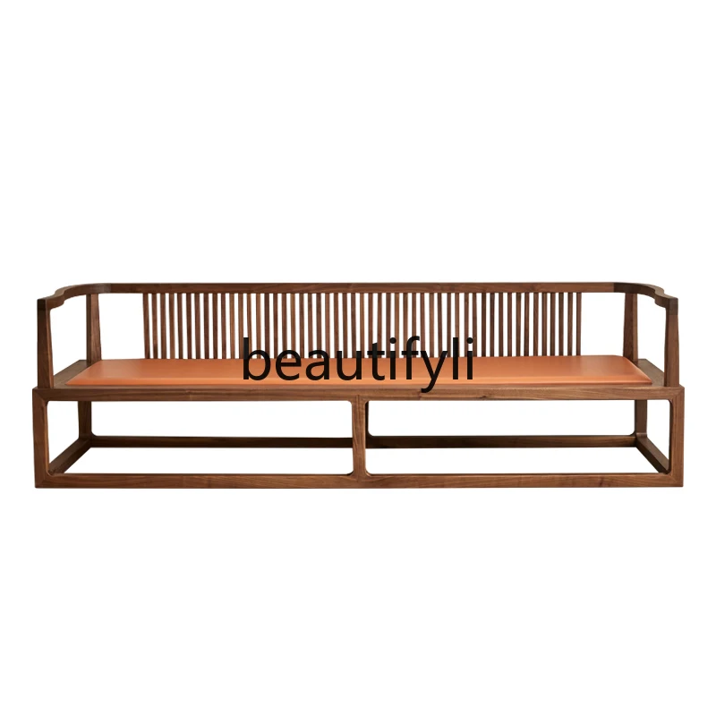 

Custom North American Black Walnut Sofa Chair Three Bench Solid Wood Furniture White Oak