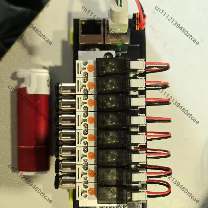 Compact Pneumatic Control Valve Manifold, Small Vacuum Air Valve Assembly for Automation Equipment