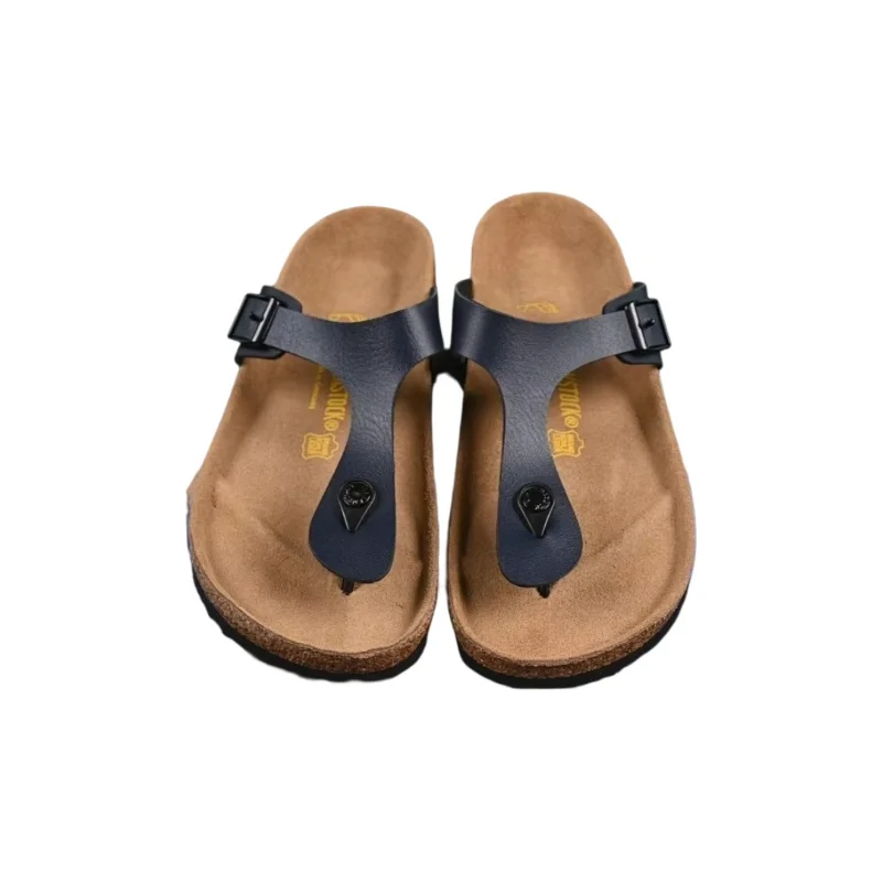 Birkenst0ck Arizona Open Toe Cork Slides Wear Resistant Sole Comfort Walking Sandals For All Seasons Unisex