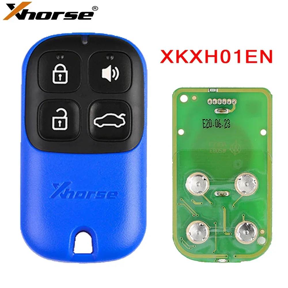 5Pcs/lot Xhorse VVDI Universal Wire Remote Key XKXH00EN XKXH01EN XKXH02EN XKXH03EN XKXH04EN XKXH05EN Garage Door Control 4Button