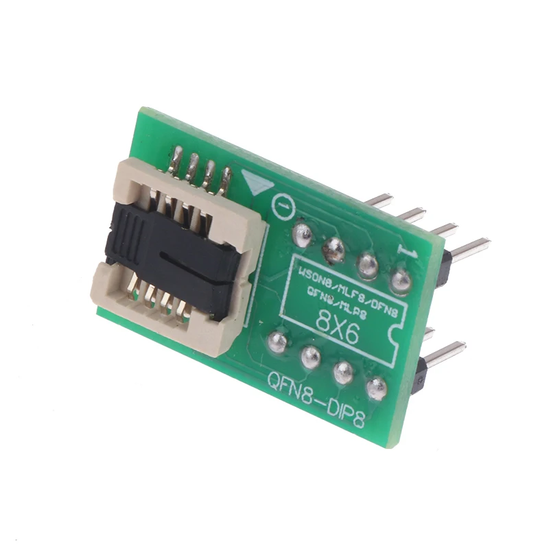 Imagem -04 - para Dip8 Adaptador 6*5 mm 6*8 ic Chips Soquete para Ch341a Tl866ii Mais Rt809h f T48 T56 Ezp2023 Programador Dfn8 Wson8 Mlf8 Qfn8