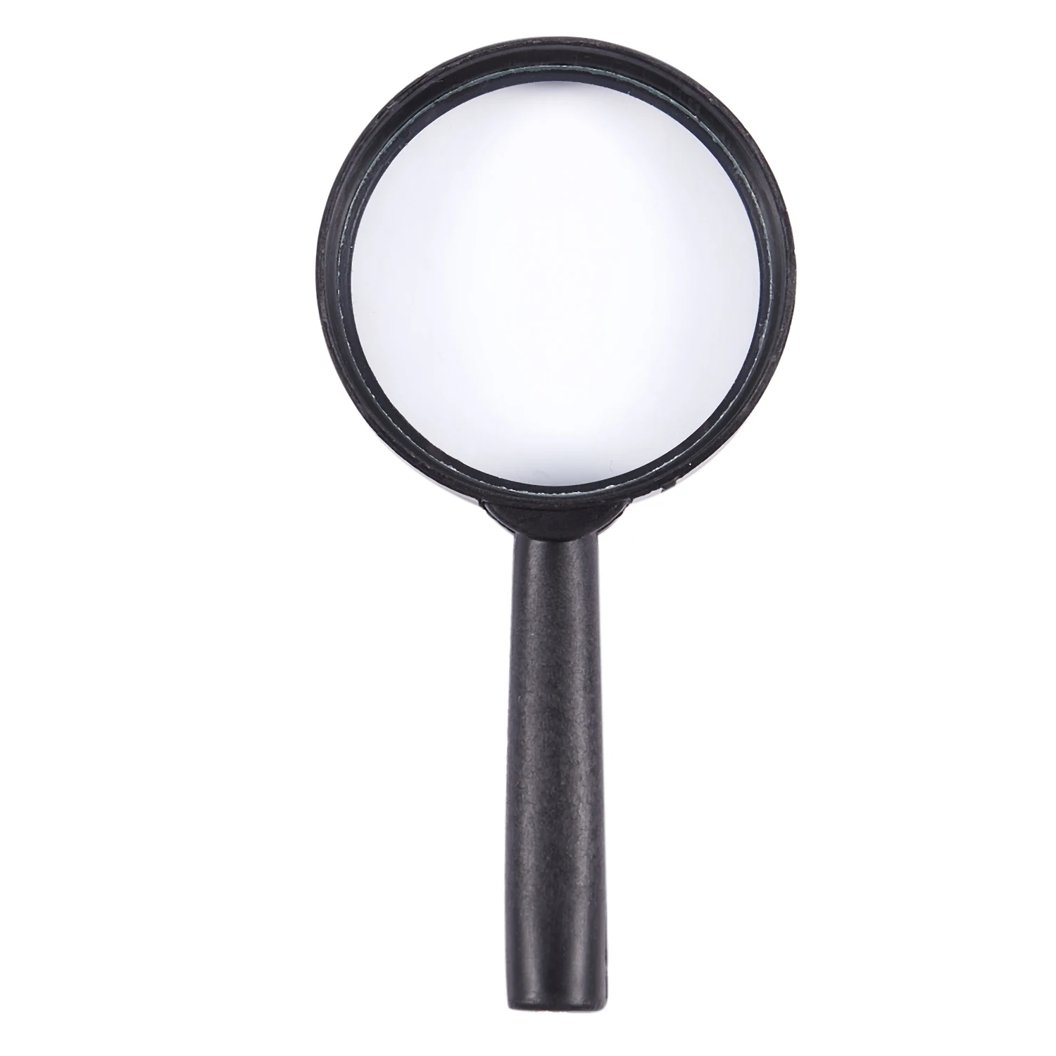 Handheld Black Plastic Frame 40mm Lens 3X Magnifier Magnifying