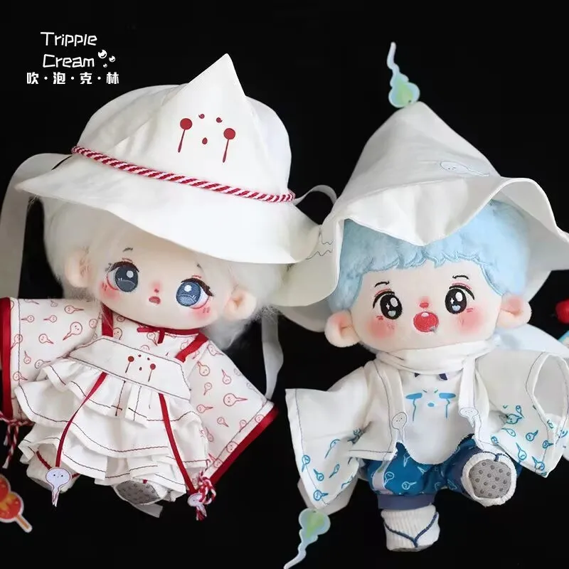Cotton Doll Clothes 20cm Original Universal Night Walk Series Cute Ghosts Love Crying Ghosts view 4