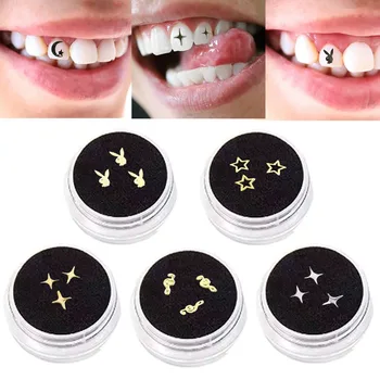 3/5 Boxes Dental Ornaments Jewelry Gem Diamond Crystal Tooth Material Teeth Whitening Beautiful Shining Oral Teeth Decoration 1