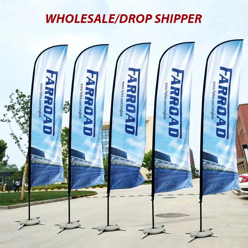 

Beach Feather Flag And Flagpole With Cross Base Graphic Custom Printing Banner Advertising Promotion Celebration Decoration